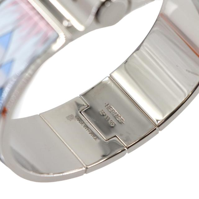 未使用 展示品 エルメス バングル シャルニエール ラージ バングル マルチカラー シルバー レディース 90306429 【中古】ブランド_5