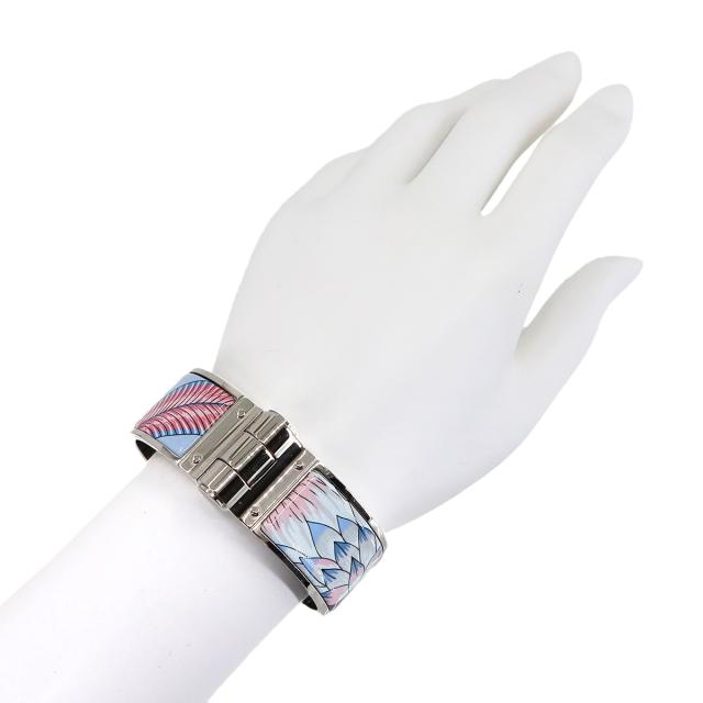 未使用 展示品 エルメス バングル シャルニエール ラージ バングル マルチカラー シルバー レディース 90306429 【中古】ブランド_7