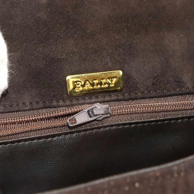 美品 バリー バッグ キルティング 2way ハンド ショルダー バッグ スエード レザー ブラウン レディース 90306460 【中古】ブランド_7