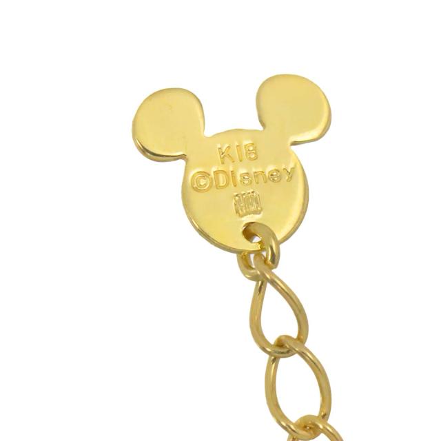 ミキモト MIKIMOTO ペルリータ 淡水パール ブレスレット 19cm K18 YG イエローゴールド 750 真珠 Disney レディース 90306629 【中古】BJ_3