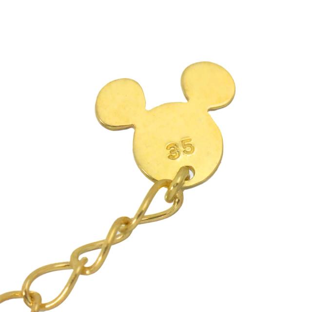 ミキモト MIKIMOTO ペルリータ 淡水パール ブレスレット 19cm K18 YG イエローゴールド 750 真珠 Disney レディース 90306629 【中古】BJ_4