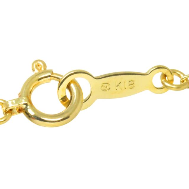 ミキモト MIKIMOTO アコヤ真珠 6.6mm ネックレス 38cm K18 YG イエローゴールド 750 パール レディース 90306820 【中古】BJ_3
