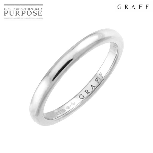 グラフ GRAFF シェイプ 12.5号 リング 幅2mm Pt プラチナ 指輪 レディース 90307769 【中古】BJ