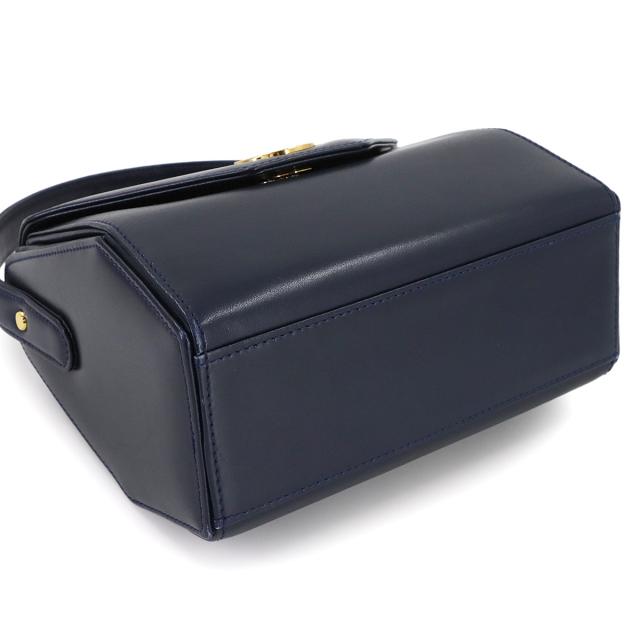 ジバンシー バッグ ハンド バッグ レザー ネイビー ゴールド 金具 レディース 90308541 【中古】ブランド_3