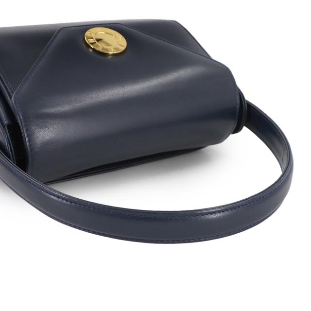 ジバンシー バッグ ハンド バッグ レザー ネイビー ゴールド 金具 レディース 90308541 【中古】ブランド_4