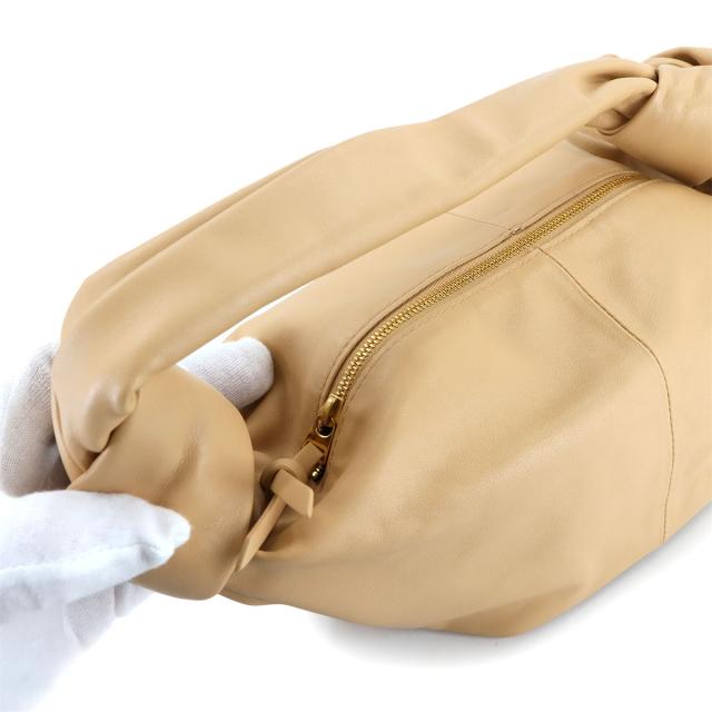 未使用 展示品 ボッテガ ヴェネタ バッグ ダブルノット ハンド バッグ レザー ベージュ 629635 レディース 90308600 【中古】ブランド_8