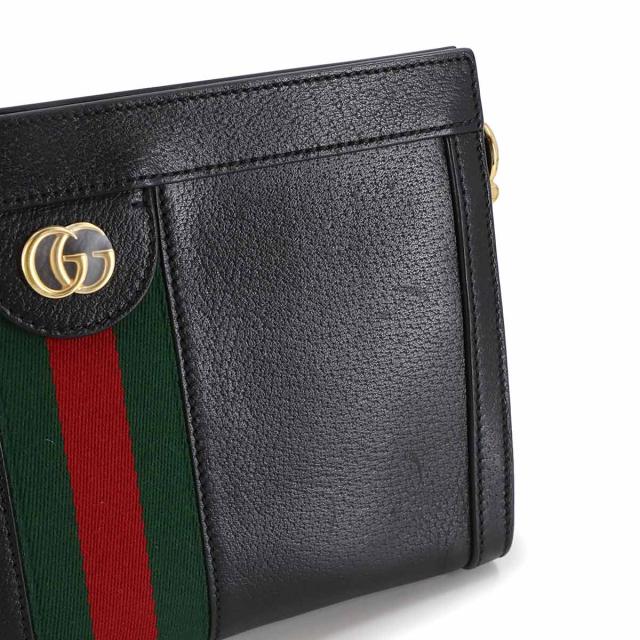 未使用 展示品 グッチ バッグ オフィディア スモール ショルダー バッグ レザー ブラック レディース 90309233 【中古】ブランド_7