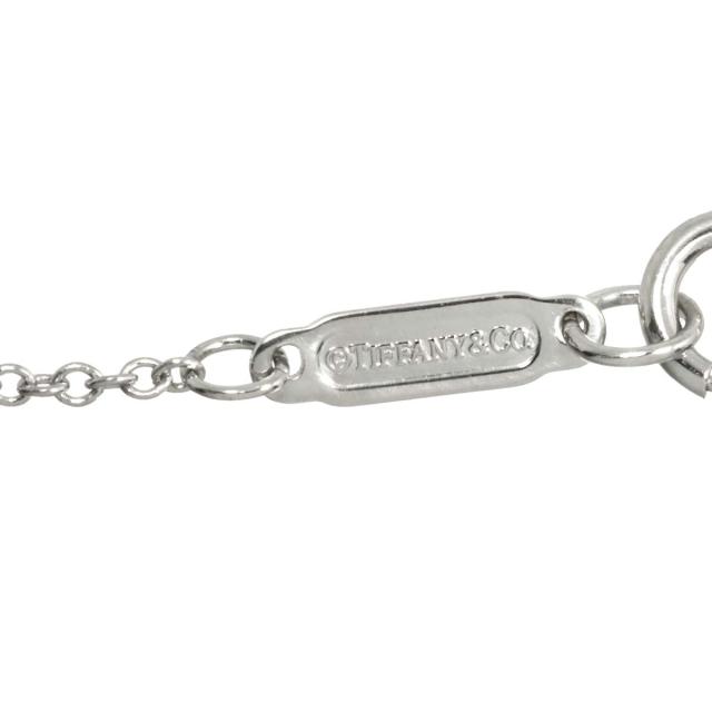 ティファニー TIFFANY&amp;Co. ビクトリア ダブルドロップ ダイヤ ネックレス 40cm Pt プラチナ フラワー 花 レディース 90309437 【中古】BJ_3