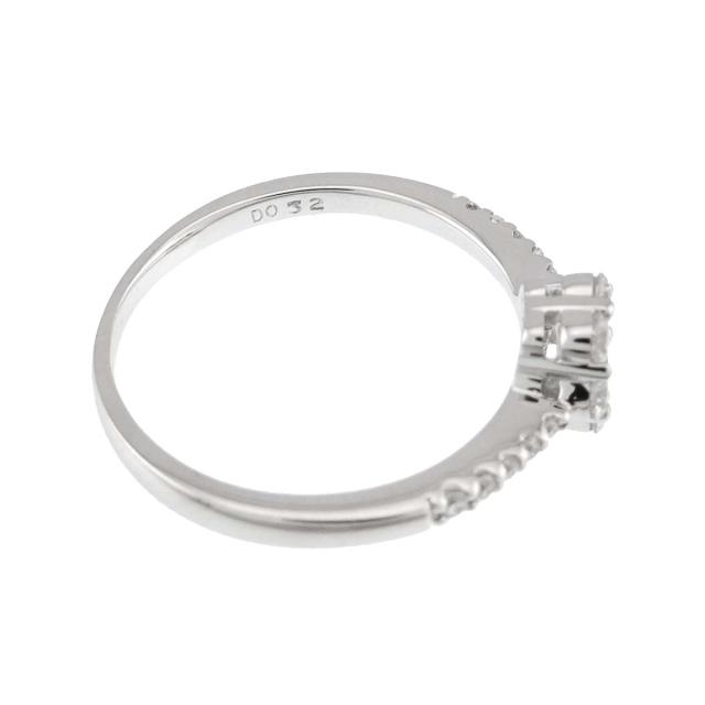 ポンテヴェキオ Ponte Vecchio 8号 リング ダイヤ 0.32ct K18 WG ホワイトゴールド 750 指輪 フラワー レディース 90309462 【中古】BJ_3
