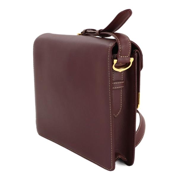 新品同様 カルティエ バッグ マストライン ショルダー バッグ レザー