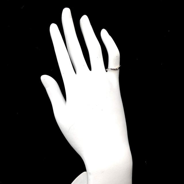 カルティエ Cartier バレリーナ カーブ #48 リング 幅2.1mm Pt プラチナ 指輪【証明書付き】レディース 90310429 【中古】BJ_6