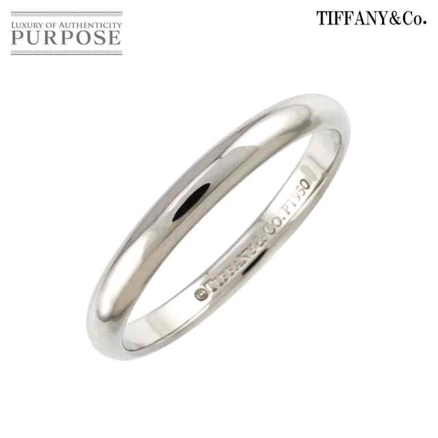 ティファニー TIFFANY&amp;Co. フォーエバー 7号 リング 幅2mm Pt プラチナ 指輪 レディース 90310712 【中古】BJ