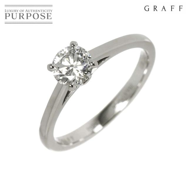 グラフ GRAFF パラゴン ダイヤ 0.50ct G/VVS1/3EX 9.5号 リング Pt プラチナ 指輪 レディース【証明書・鑑定書】 90310719 【中古】BJ