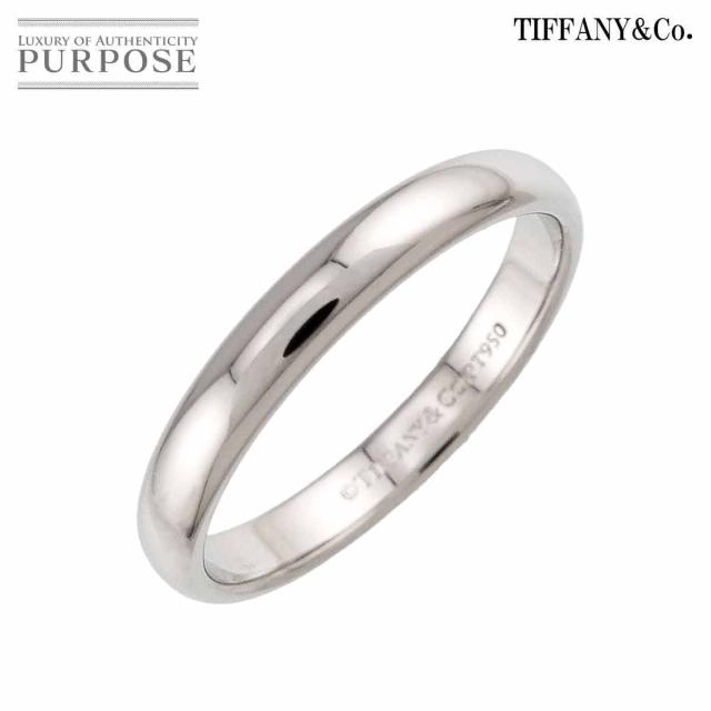 ティファニー TIFFANY&Co. フォーエバー 15.5号 リング 幅3mm Pt 