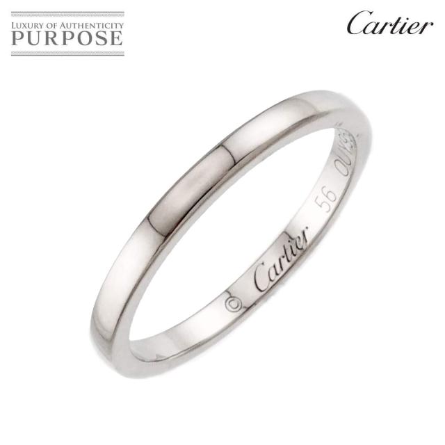 カルティエ Cartier バレリーナ #56 リング Pt プラチナ 指輪【証明書付き】レディース 90310741 【中古】BJ