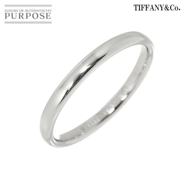 ティファニー TIFFANY&Co. フォーエバー 18号 リング 幅2.5mm Pt プラチナ 指輪 レディース 90310922 【中古】BJ
