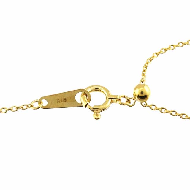 アコヤ真珠 5.8-3.0mm ダイヤ 0.07ct K18 YG ネックレス 45cm イエローゴールド 750 パール レディース 90310928 【中古】NJ_3