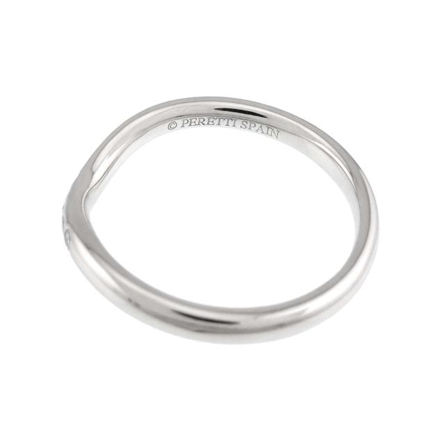 ティファニー TIFFANY&Co. カーブド バンド 8号 リング ダイヤ Pt プラチナ 指輪 レディース 90311335 【中古】BJ_3