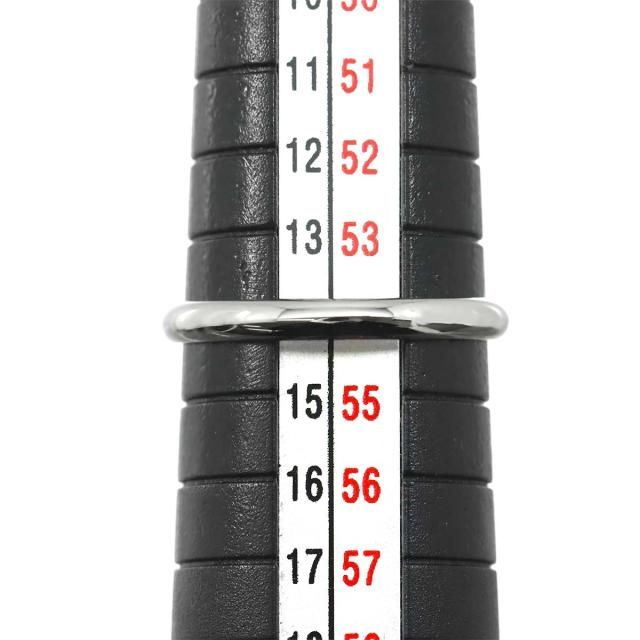 カルティエ Cartier 1895 クラシック バンド #54 リング Pt プラチナ 指輪 【証明書付き】レディース 90312286 【中古】BJ_5