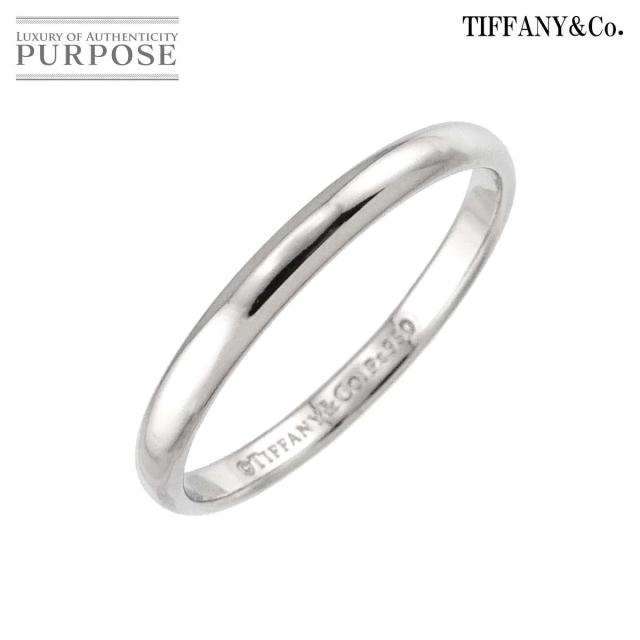 ティファニー TIFFANY&Co. フォーエバー 11号 リング 幅2mm Pt プラチナ 指輪 レディース 90312854 【中古】BJ