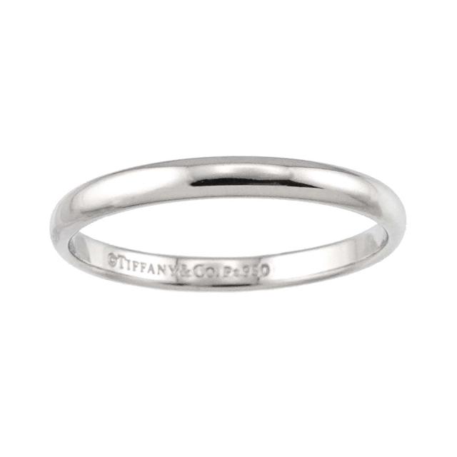 ティファニー TIFFANY&Co. フォーエバー 11号 リング 幅2mm Pt プラチナ 指輪 レディース 90312854 【中古】BJ_1
