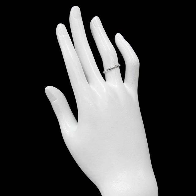 ティファニー TIFFANY&Co. フォーエバー 11号 リング 幅2mm Pt プラチナ 指輪 レディース 90312854 【中古】BJ_5