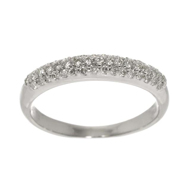 リング 13号 ダイヤ 0.30ct Pt プラチナ 指輪 レディース 90313263 【中古】NJ_1