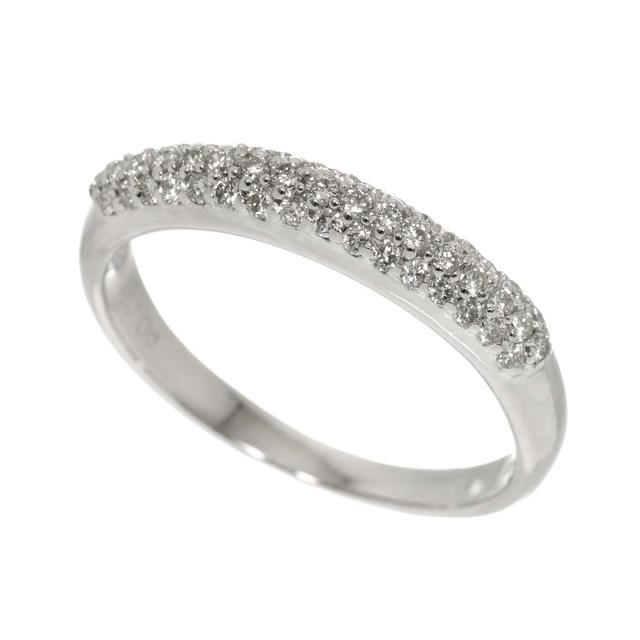リング 13号 ダイヤ 0.30ct Pt プラチナ 指輪 レディース 90313263 【中古】NJ_2
