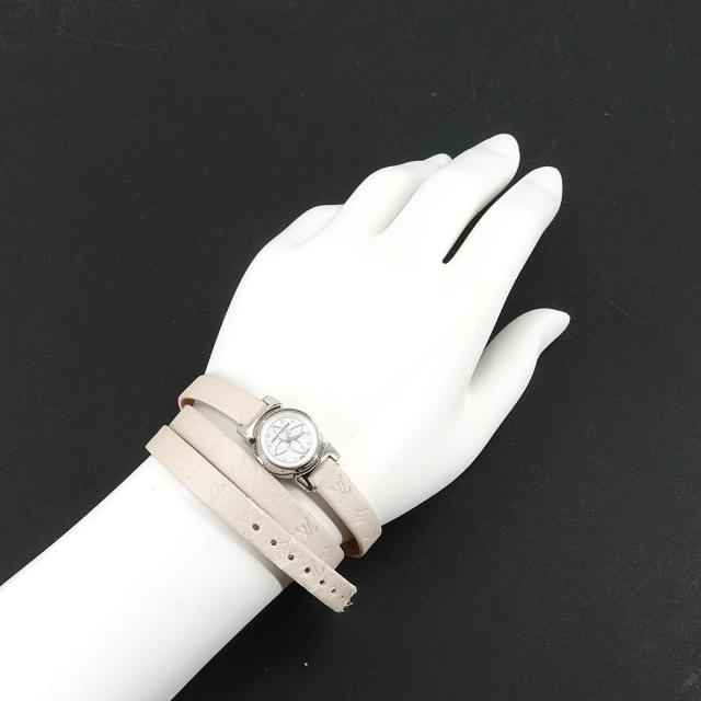 ルイ ヴィトン タンブールビジュ トリプルコイルド Q151C レディース 腕時計 クォーツ 90313468 【中古】時計