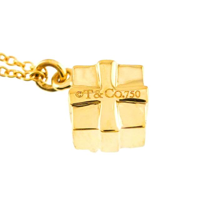 ティファニー TIFFANY&Co. ネックレス 40cm K18 YG イエローゴールド 750 ギフトボックス レディース 90313607 【中古】BJ_3