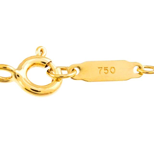 ティファニー TIFFANY&Co. ネックレス 40cm K18 YG イエローゴールド 750 ギフトボックス レディース 90313607 【中古】BJ_4