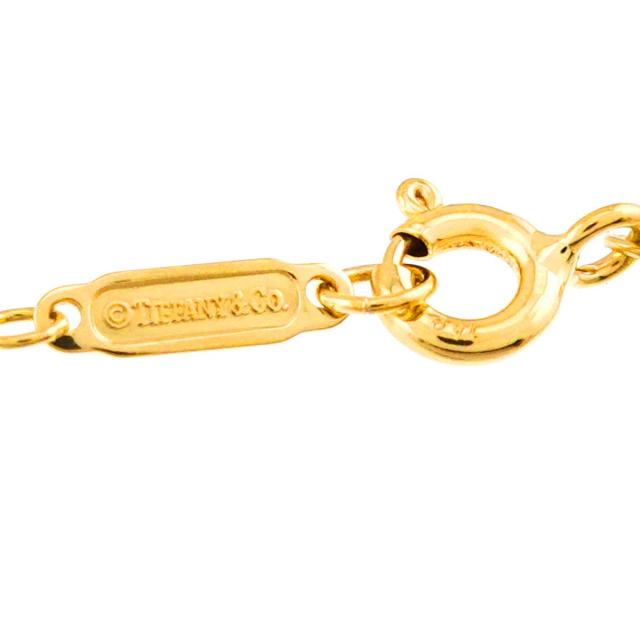 ティファニー TIFFANY&Co. ネックレス 40cm K18 YG イエローゴールド 750 ギフトボックス レディース 90313607 【中古】BJ_5