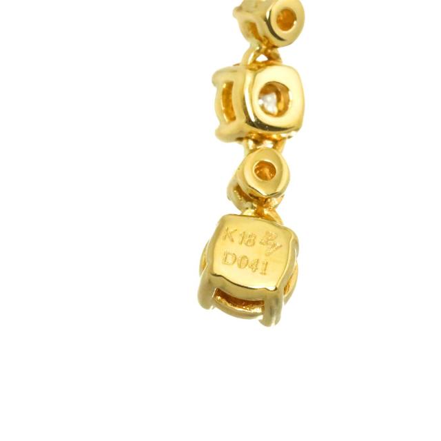 ポンテヴェキオ Ponte Vecchio ダイヤ 0.41ct ピアス K18 YG イエローゴールド 750 PV 片方のみ 片耳 レディース 90313635 【中古】BJ_3