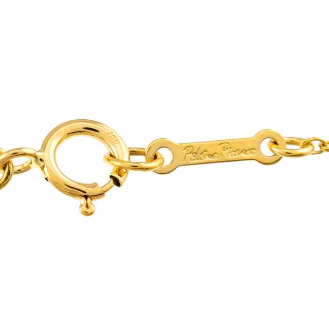 ティファニー TIFFANY&Co. パロマピカソ キス ネックレス 43cm K18 YG