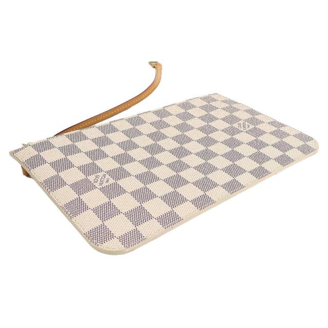 未使用 展示品 ルイ ヴィトン ポーチ ダミエ アズール ポーチ ベージュ ゴールド 金具 レディース 90314108 【中古】ブランド_2