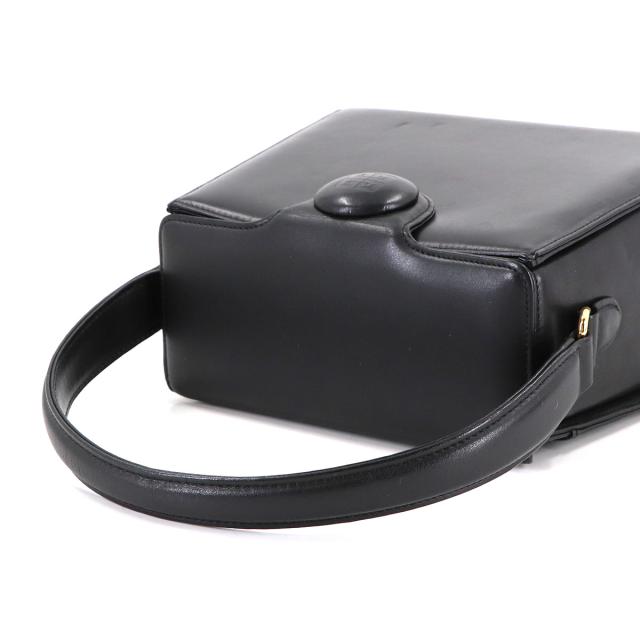 ジバンシィ バッグ ハンド バッグ レザー ブラック ゴールド 金具 レディース 90314221 【中古】ブランド_4