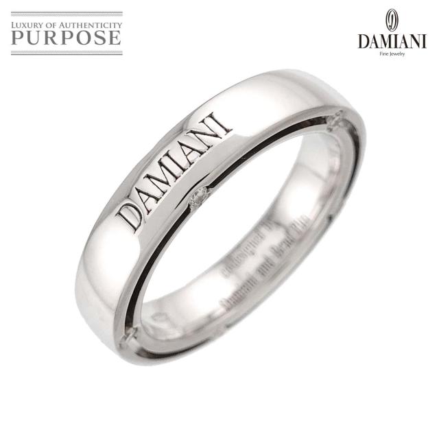 ダミアーニ DAMIANI Dサイド 8.5号 リング ダイヤ 10P K18 WG ホワイトゴールド 750 指輪 レディース 90314615 【中古】BJ