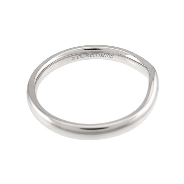 ティファニー TIFFANY&Co. ワイド カーブド バンド 16号 リング Pt プラチナ 指輪 レディース 90314641 【中古】BJ_3