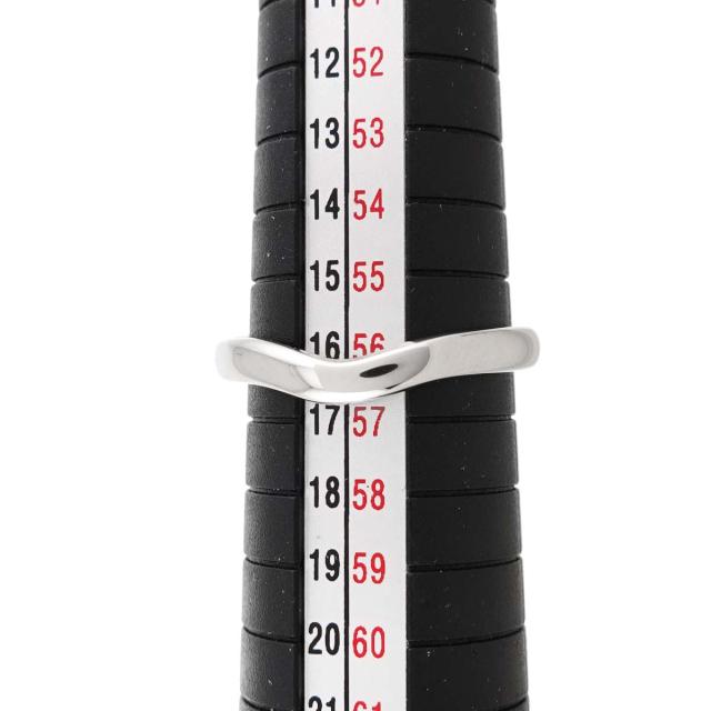 ティファニー TIFFANY&Co. ワイド カーブド バンド 16号 リング Pt プラチナ 指輪 レディース 90314641 【中古】BJ_5