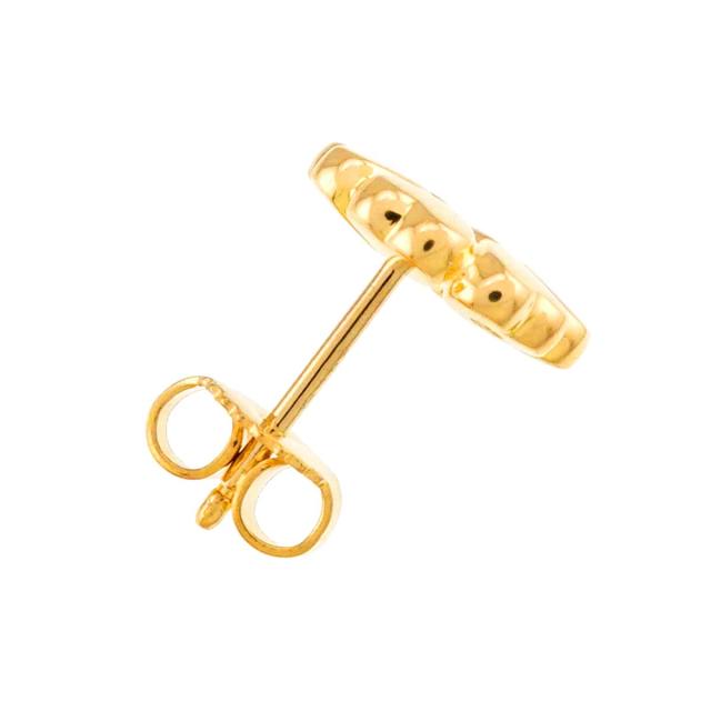 ティファニー TIFFANY&Co. クラウン オブ ハート ピアス K18 YG 750 片耳 片方のみ レディース 90314663 【中古】BJ_2