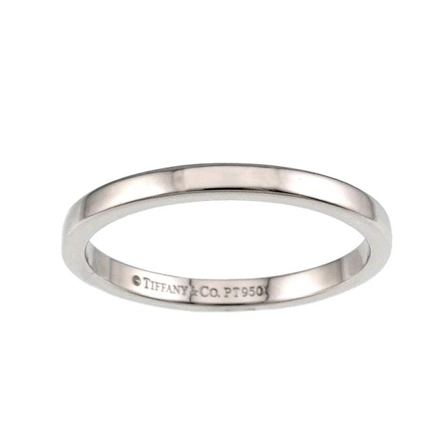 ティファニー TIFFANY&Co. フォーエバー 14号 リング 幅2mm Pt プラチナ 指輪 レディース 90314675 【中古】BJ_1