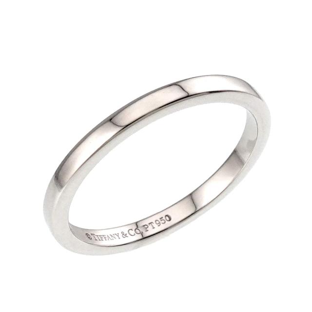 ティファニー TIFFANY&Co. フォーエバー 14号 リング 幅2mm Pt プラチナ 指輪 レディース 90314675 【中古】BJ_3