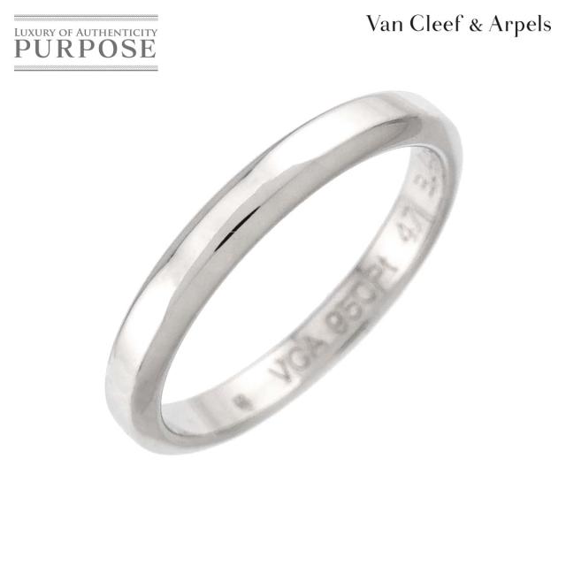 ヴァンクリーフ & アーペル Van Cleef & Arpels タンドルモン #47 リング 幅2.5mm Pt プラチナ 指輪 レディース 90314686 【中古】BJ