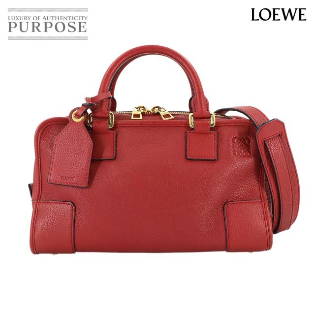 美品 ロエベ バッグ アマソナ 28 2way ハンド ショルダー バッグ 