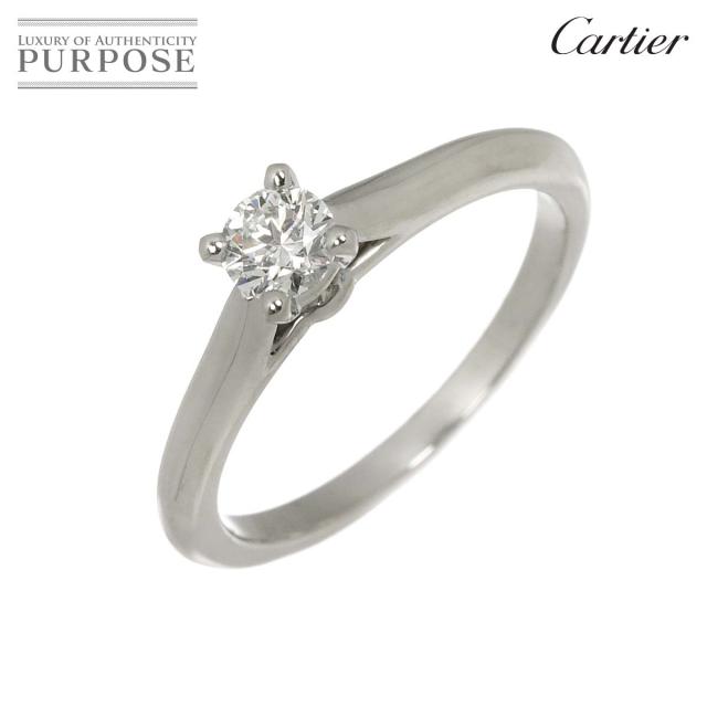 カルティエ Cartier ソリテール #49 リング ダイヤ 0.23ct Pt プラチナ レディース 90315565 【中古】BJ