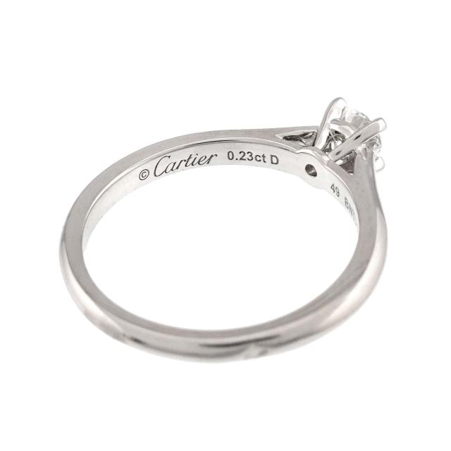 カルティエ Cartier ソリテール #49 リング ダイヤ 0.23ct Pt プラチナ レディース 90315565 【中古】BJ_2