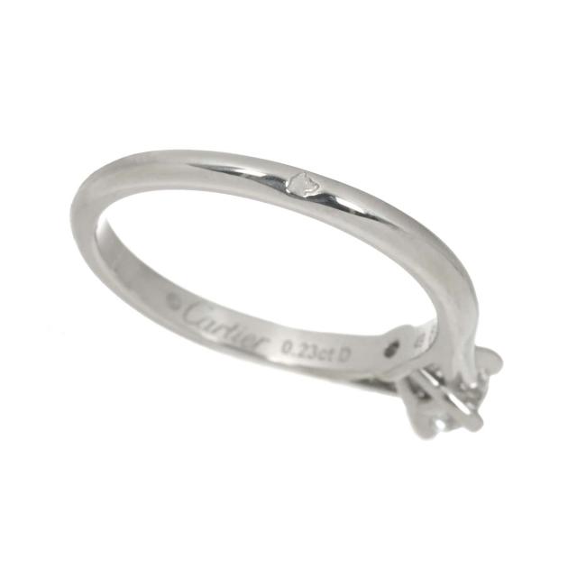 カルティエ Cartier ソリテール #49 リング ダイヤ 0.23ct Pt プラチナ レディース 90315565 【中古】BJ_4