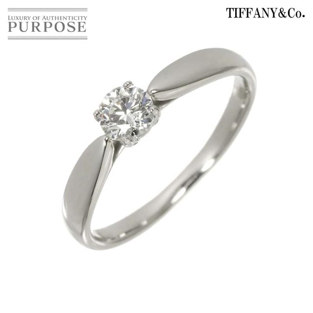 ティファニー TIFFANY&Co. ハーモニー 8号 リング ダイヤ 0.25ct Pt プラチナ 指輪 レディース 90315571 【中古】BJ