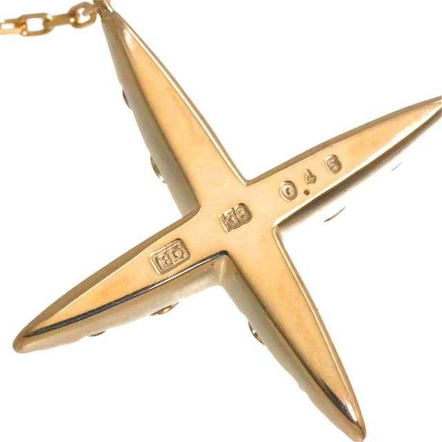 カシケイ KASHIKEY ネイキッド ブラウンダイヤ 0.45ct ネックレス 46cm 