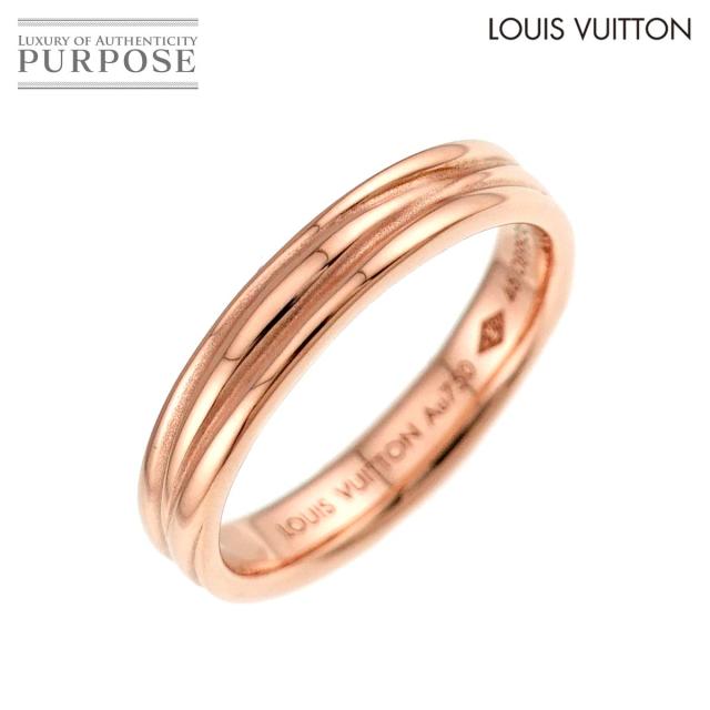 ルイ ヴィトン LOUIS VUITTON アリアンス エピ #46 リング K18 PG 750